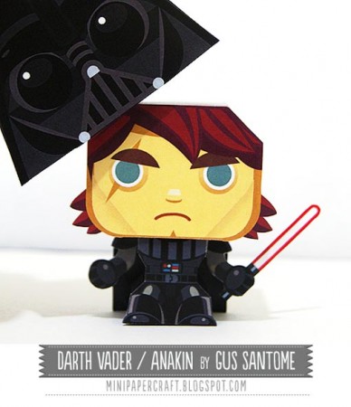 Darth Vader - Anakin Skywalker Papercraft