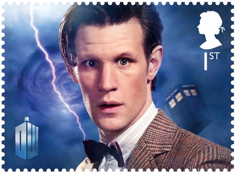 Doctor Who Briefmarke - Der 11. Doctor