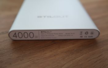 Verlosung 1/3: 4000mAh Powerbank von StilGut StilGut - Powerbank 4.000 mAh UltraSlim