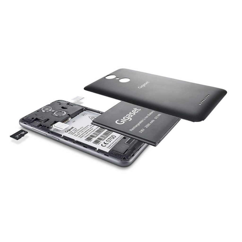 gs160 schwarz rueckseite geoeffnet